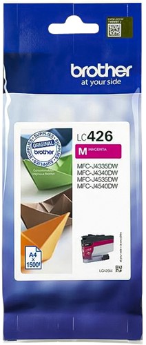 Cartouche d'encre Brother LC-426M rouge