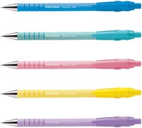 Balpen Paper Mate Flexgrip Ultra pastel medium assorti blister à 5st-2