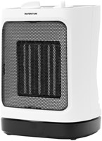 Chauffage Inventum céramique 2000W 60m3 oscillant blanc