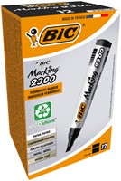 Feutre BIC 2300 ECOlutions biseau Medium noir-2