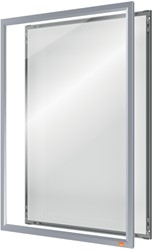 Porte-affiche clipsable Nobo Impression Pro A3 argent