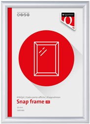 Cadre clipsable Quantore Premium A3 25mm argent
