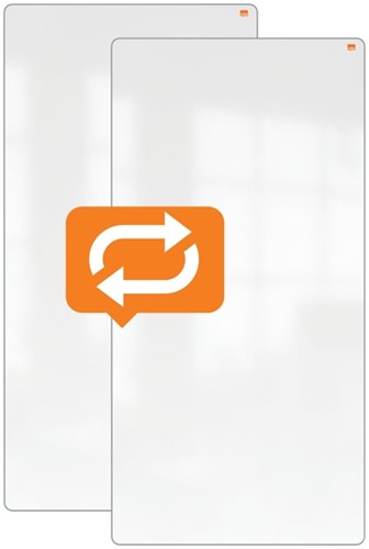 Whiteboard systeem Nobo Move & Meet 90x180cm-2