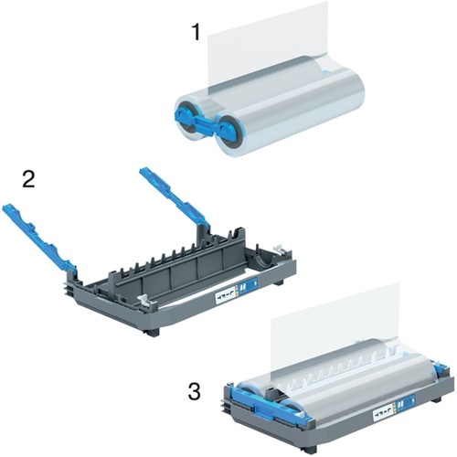 Cartouche de plastification GBC Foton rechargeable 75 micron-12