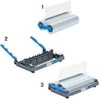 Cartouche de plastification GBC Foton rechargeable 75 micron-1