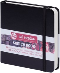Carnet de croquis Talens Art Creation 120x120mm 140g 80 feuilles noir