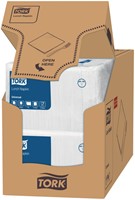 Serviettes Tork Universal 509300 1 épaisseur pli 1/4 325x325mm blanc 500 pièces-2