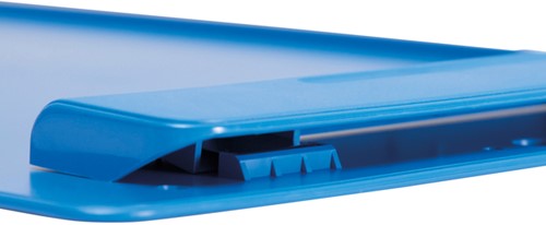 Porte-bloc MAULgo uni Recycled A4 portrait bleu-1