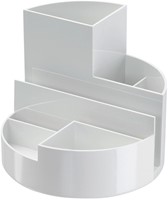 Organisateur MAULroundbox Recycled 6 compartiments blanc