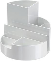 Organisateur MAULroundbox Recycled 6 compartiments blanc