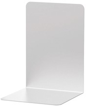 Serre-livres MAUL aluminium 12x12x17,5cm jeu 2 pièces argent