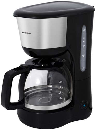 Cafetière Inventum 1,25L noir avec inox