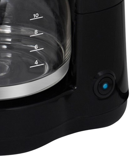 Cafetière Inventum 1,25L noir avec inox-1