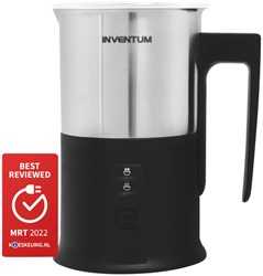 Mousseur à lait Inventum 240ml noir avec inox