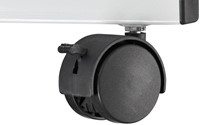 Table d'appoint mobile MAUL 38x38cm hauteur 64-100cm pour 20kg avec frein-3