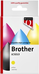Cartouche d'encre Quantore alternative pour Brother LC3213 jaune