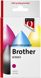 Cartouche d'encre Quantore alternative pour Brother LC3213 rouge