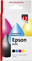 Cartouche d'encre Quantore alternative pour Epson 603XL noir+3 couleurs