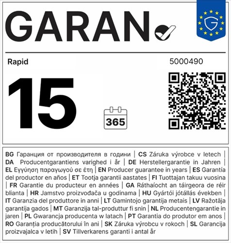 Pince agrafeuse Rapid K1 Retro Classic noir-7