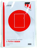Pochette modèle L Quantore A4 PP 0,14mm lisse 25 pièces-2