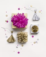 Zijdevloeipapier Folia 50x70cm 20gr nr65 goud 5 vel-2