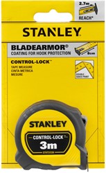 Mètre ruban Stanley Control-Lock 3 mètres 19mm