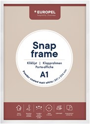 Cadre clipsable Europel A1 25mm blanc mat