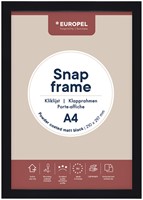 Cadre clipsable Europel A4 25mm noir mat