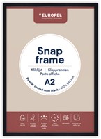 Cadre clipsable Europel A2 25mm noir mat