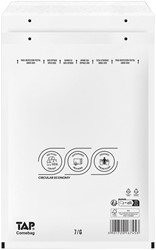 Enveloppe à bulles TAP Comebag n°17 250x350mm blanc 100 pièces