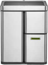 Poubelle EKO Mirage Plus capteur 30L et 2x 15L inox