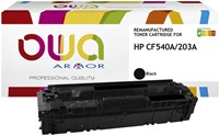 Cartouche toner OWA alternative pour HP CF540A noir