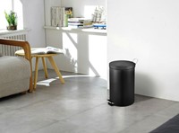 Poubelle à pédale Vepa Bins 12L noir-1