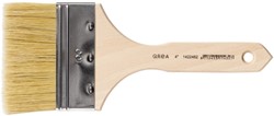Brosse plate Qrea soie de porc n° 4 largeur 100mm