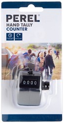 Compteur de personnes Perel avec chiffres de0 à 9999 argent