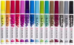 Feutre pinceau Talens Ecoline 15 couleurs assorti