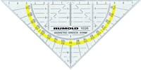Equerre géométrique Rumold 1026 160mm transparent
