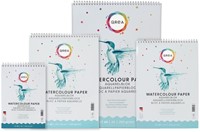 Bloc aquarelle Qrea A3 20 feuilles 200g spirale-2