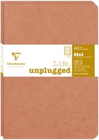Cahier Clairefontaine A5 ligné 96 pages 90g tabac 2 pièces
