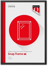 Cadre clipsable Quantore Premium  A1 25mm noir