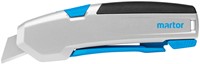 Veiligheidsmes Martor Secupro 625 trapezium 21mm zilver