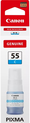Navulinkt Canon GI-55 blauw