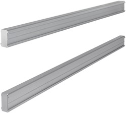 Rails de support pour bandes planning fiches-T nobo 20 2 pièces