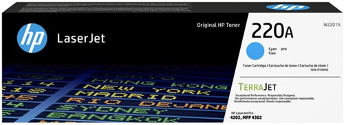 Cartouche toner HP W2201A 220A bleu