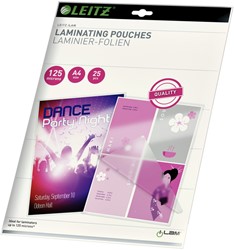 Pochette de plastification Leitz iLAM A4 2x125micons EVA 25 pièces