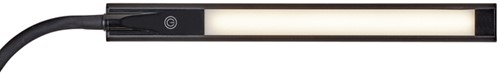 Lampe de bureau MAULpirro LED réglable pince noir-2