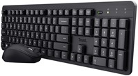 Toetsenbord Trust Ody II draadloos + muis  AZERTY 25363-2