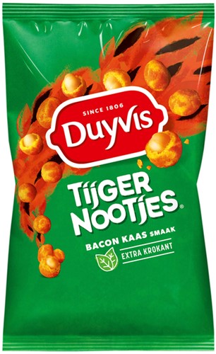 Tijgernootjes Duyvis bacon cheese sachet 1kg