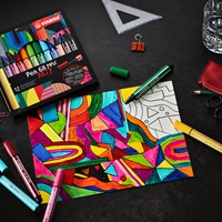 Viltstift STABILO Pen 68/75 Max sienna-4