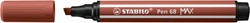 Viltstift STABILO Pen 68/75 Max sienna